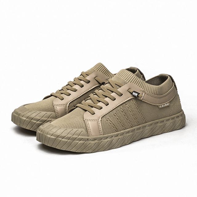 Titanium Canvas Casual Trainers