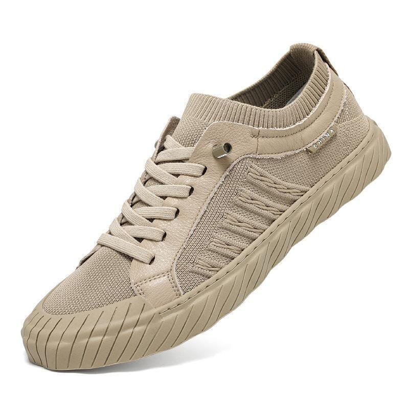 Titanium Canvas Casual Trainers