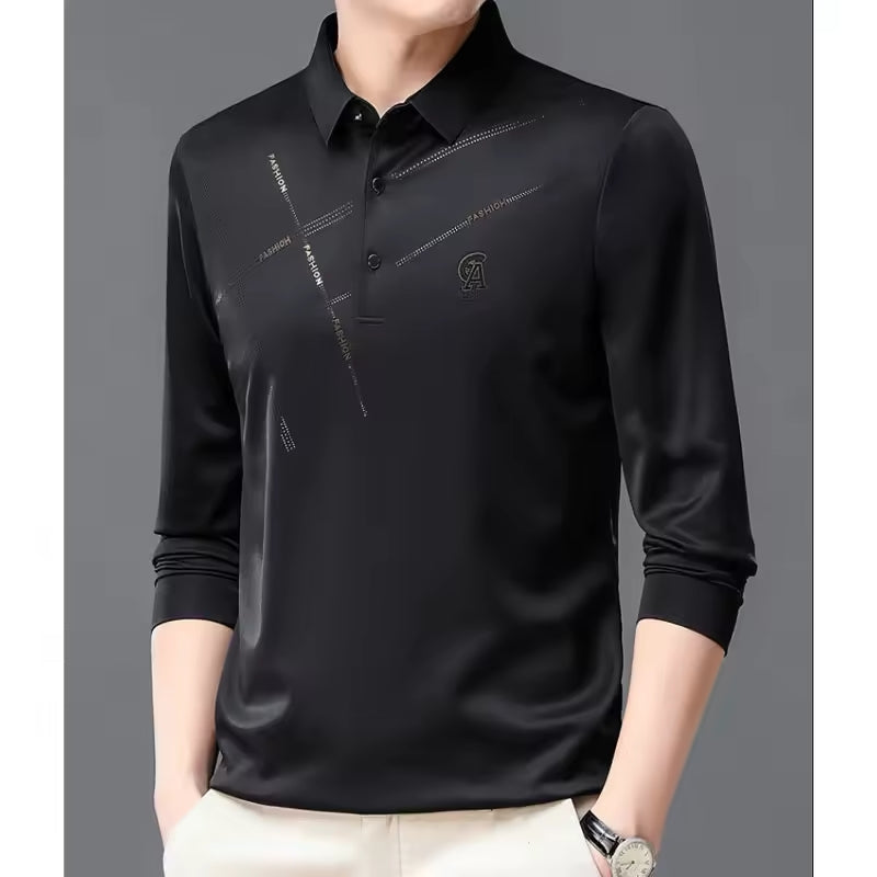 Men’s Long Sleeve Shirt – Slim Lines