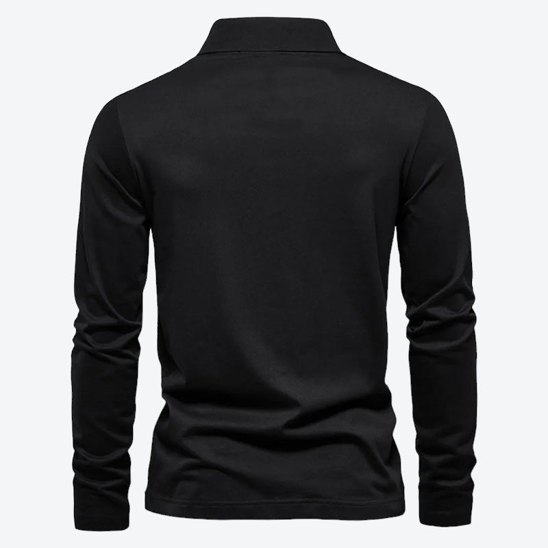 Lion Long Sleeve Polo Shirt