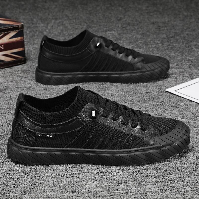 Titanium Canvas Casual Trainers