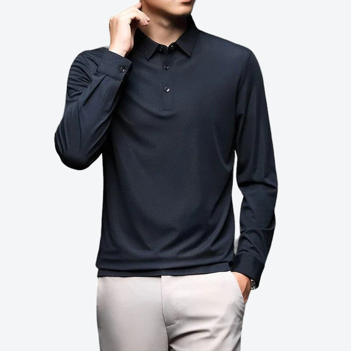Men’s Long Sleeve Anti-Pilling Dress Shirt