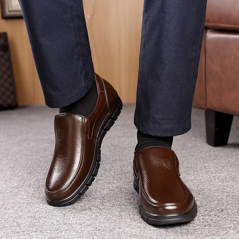 Men’s Leather Slip-On Dress Shoe