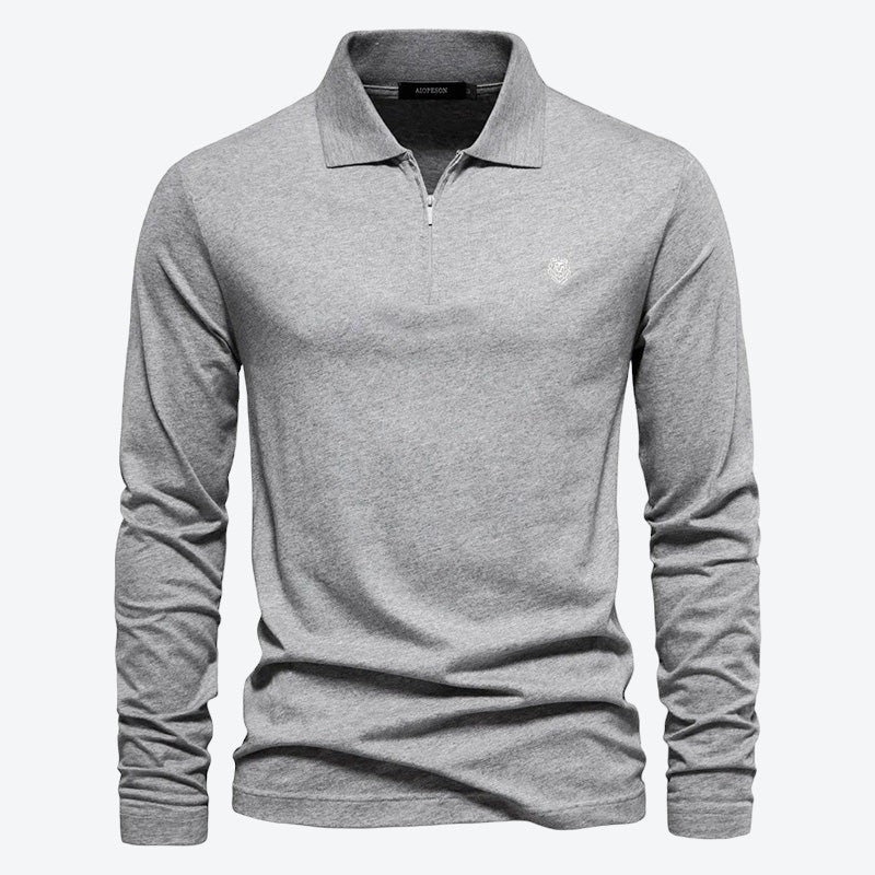Lion Long Sleeve Polo Shirt