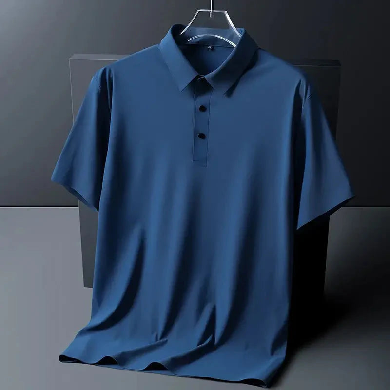 Premium Ice Silk Polo Shirt – Comfort and Freedom