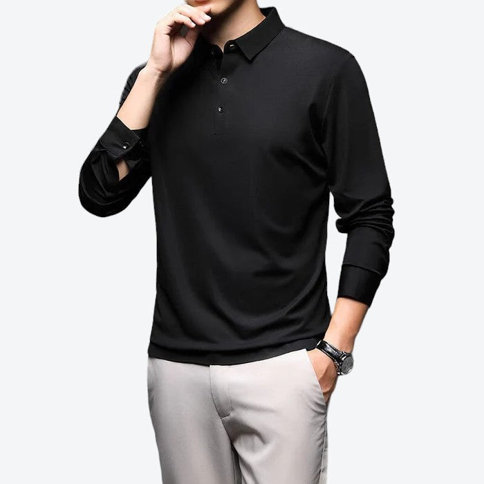 Men’s Long Sleeve Anti-Pilling Dress Shirt