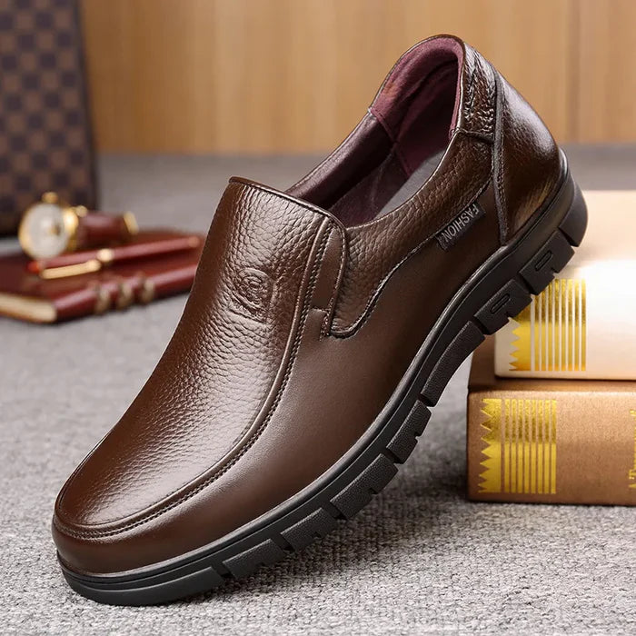 Men’s Leather Slip-On Dress Shoe