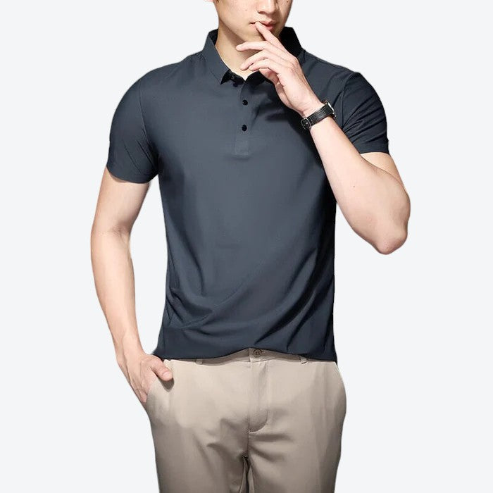 Premium Ice Silk Polo Shirt – Comfort and Freedom
