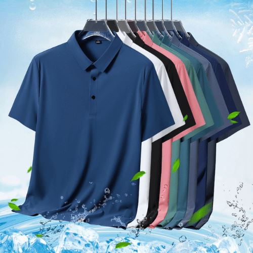 Premium Ice Silk Polo Shirt – Comfort and Freedom