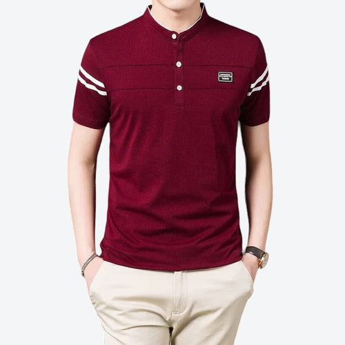 Premium Fabric Men’s Polo Shirt – Elegany