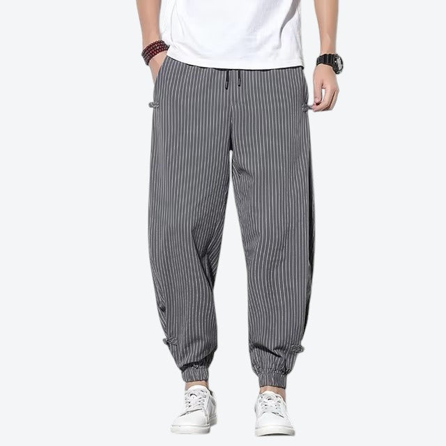 Summer Men’s Linen Casual Trousers
