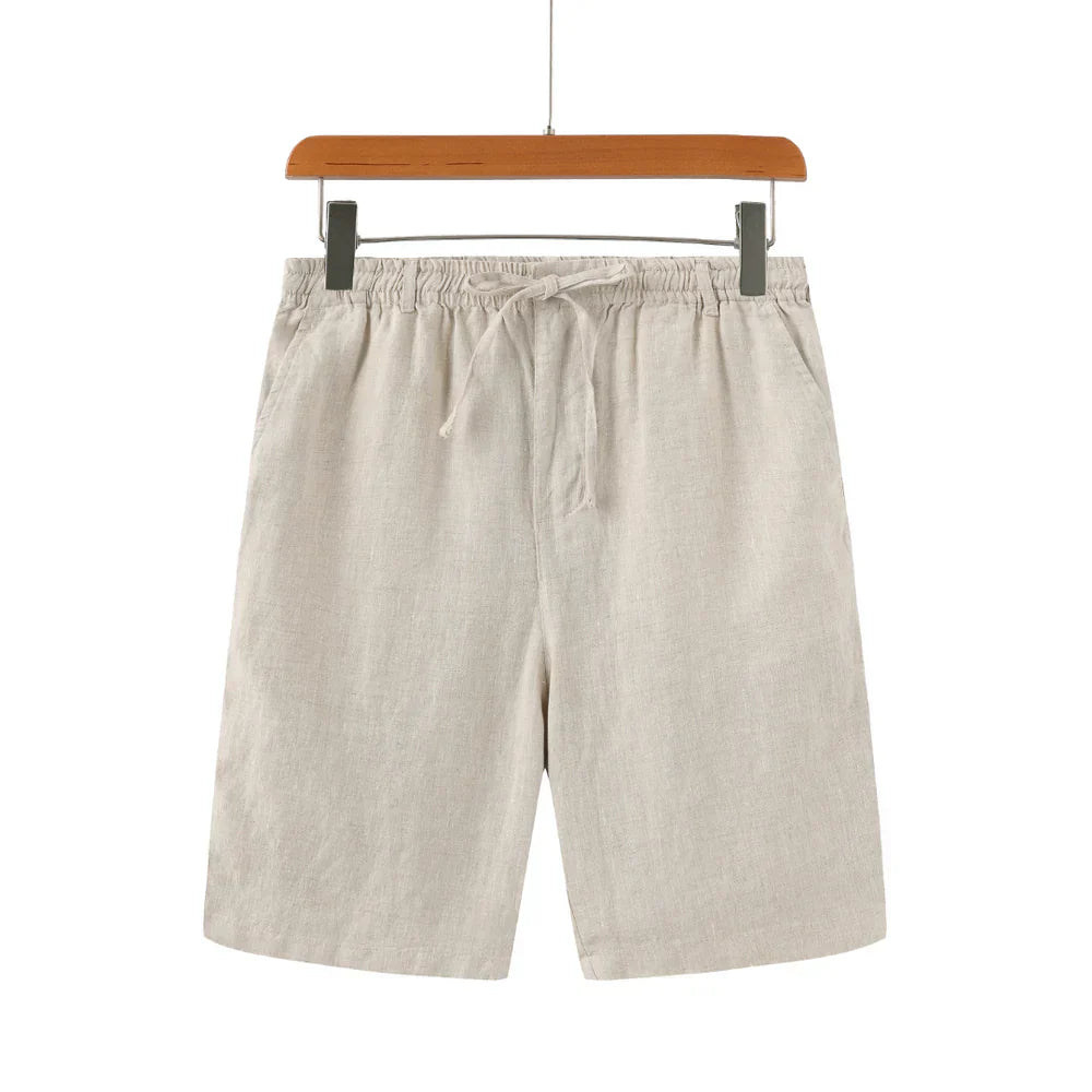 Linen Summer Set | Shirt and Shorts