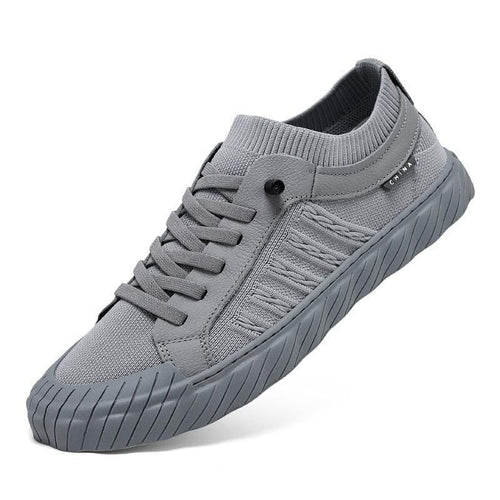 Titanium Canvas Casual Trainers