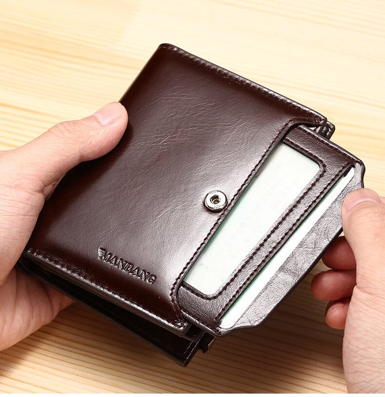 Men’s Leather Manbag Wallet