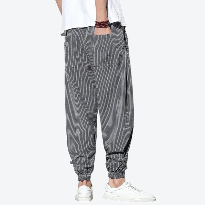 Summer Men’s Linen Casual Trousers