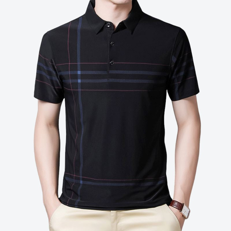 Striped Polo Shirt – Elegant