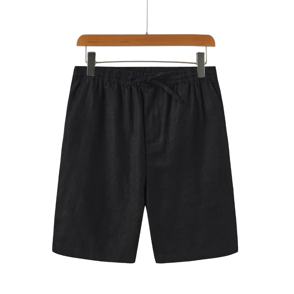 Linen Summer Set | Shirt and Shorts