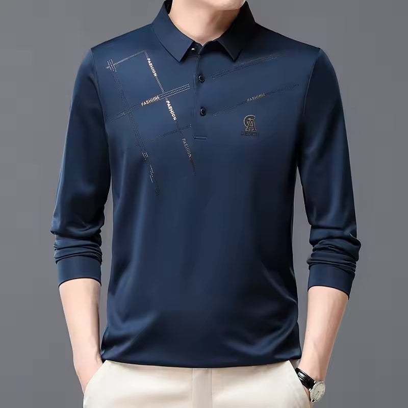 Men’s Long Sleeve Shirt – Slim Lines
