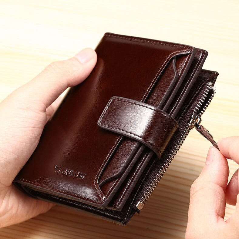 Men’s Leather Manbag Wallet