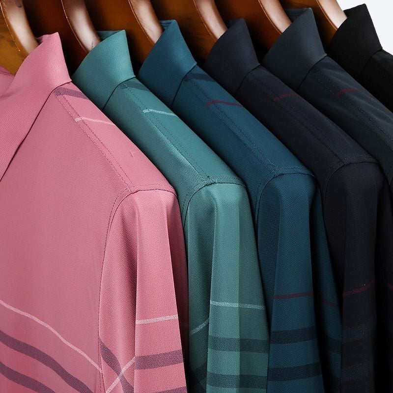 Striped Polo Shirt – Elegant