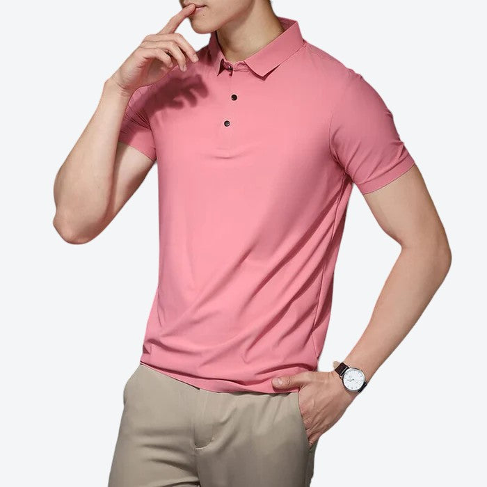 Premium Ice Silk Polo Shirt – Comfort and Freedom