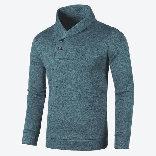Men's High Neck Pullover Sweater