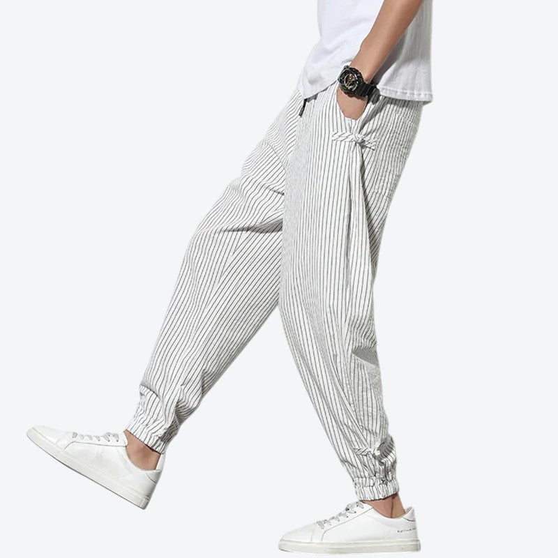 Summer Men’s Linen Casual Trousers