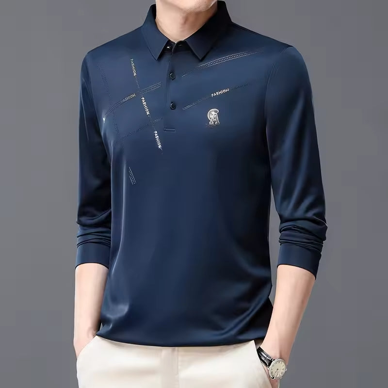 Men’s Long Sleeve Shirt – Slim Lines
