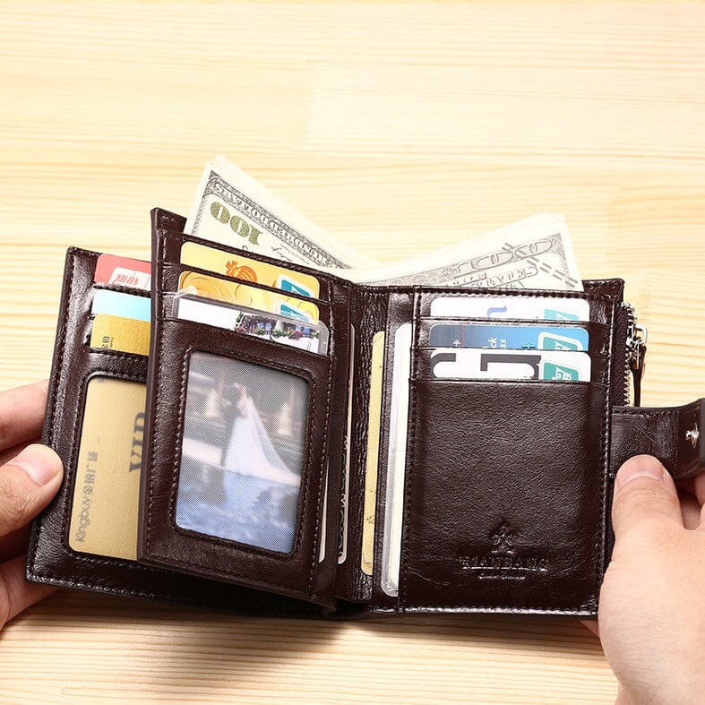 Men’s Leather Manbag Wallet