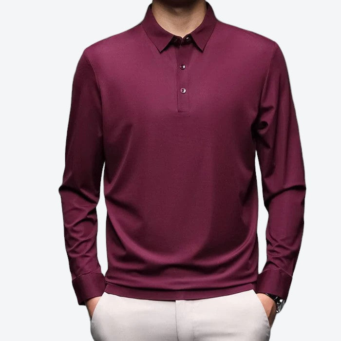 Men’s Long Sleeve Anti-Pilling Dress Shirt