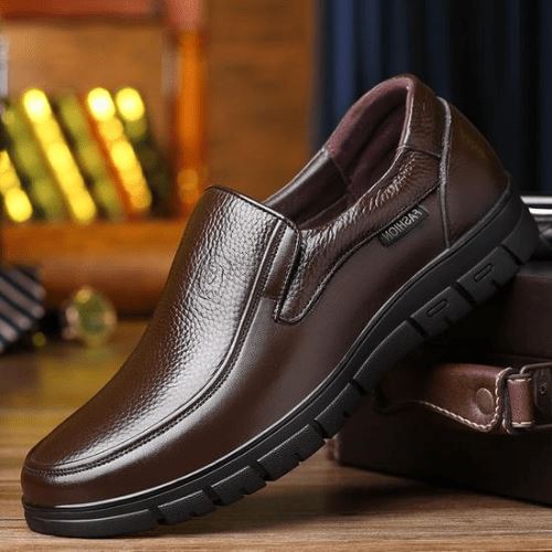 Men’s Leather Slip-On Dress Shoe