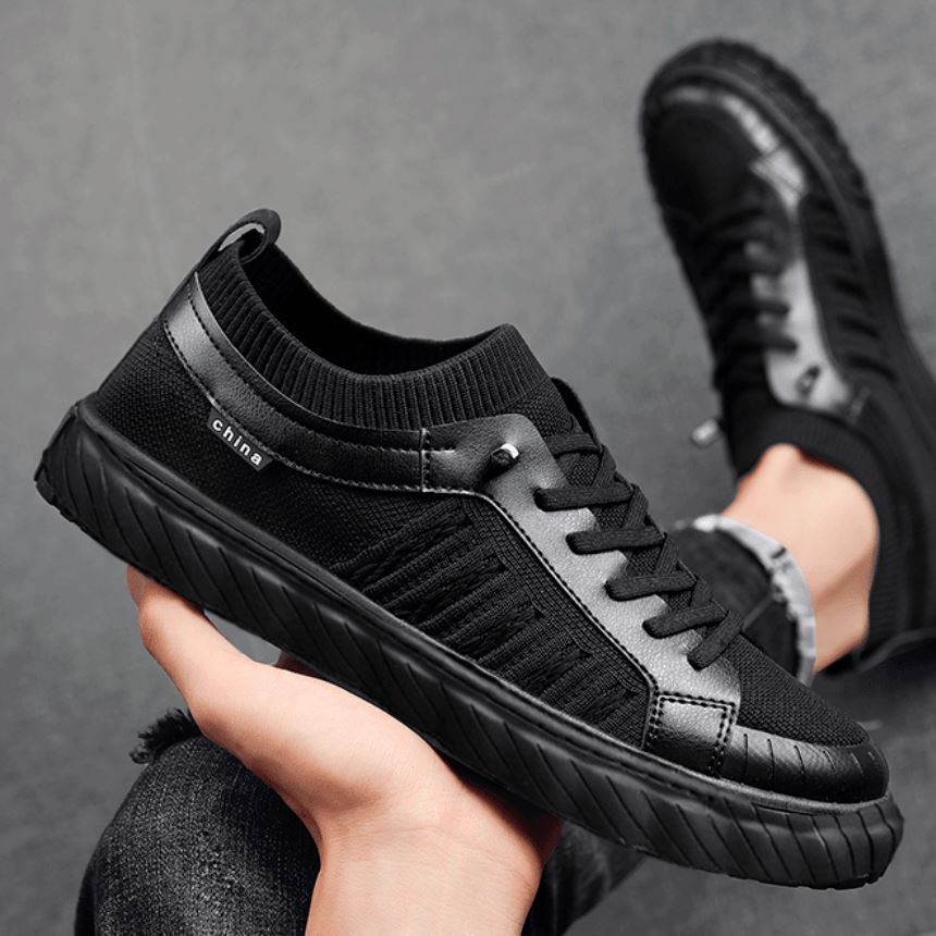 Titanium Canvas Casual Trainers