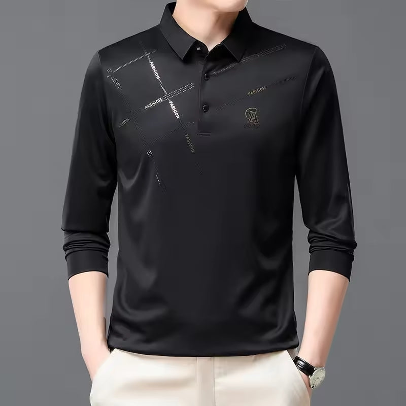 Men’s Long Sleeve Shirt – Slim Lines