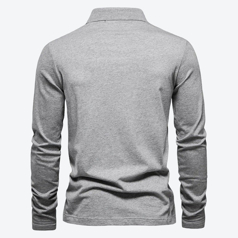 Lion Long Sleeve Polo Shirt