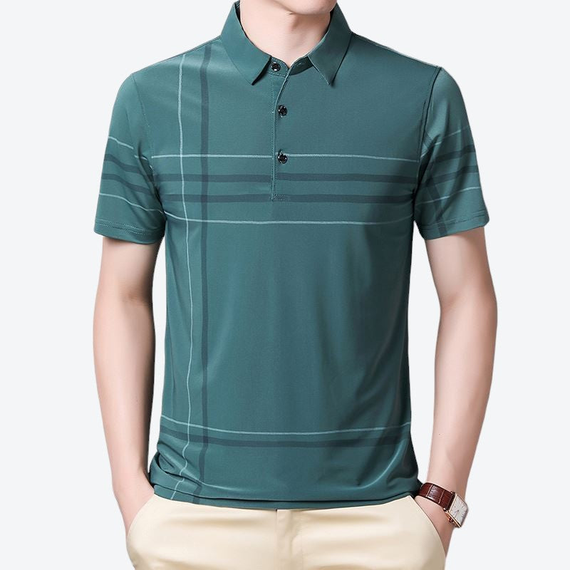 Striped Polo Shirt – Elegant