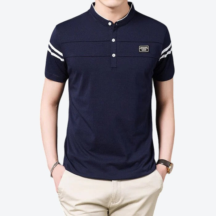 Premium Fabric Men’s Polo Shirt – Elegany