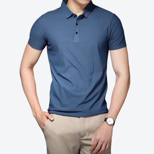 Premium Ice Silk Polo Shirt – Comfort and Freedom