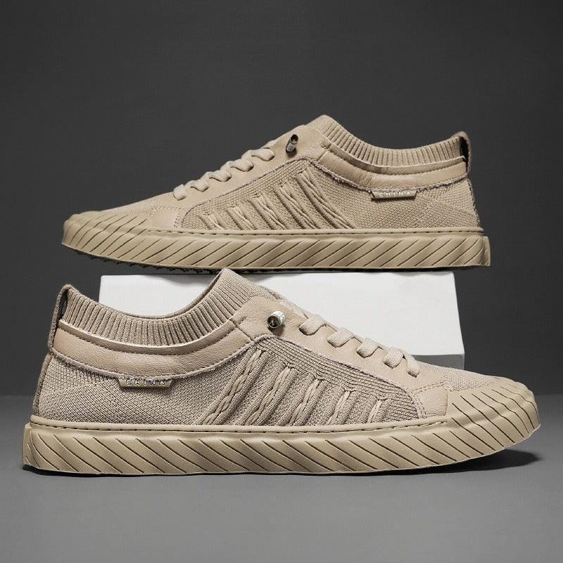 Titanium Canvas Casual Trainers