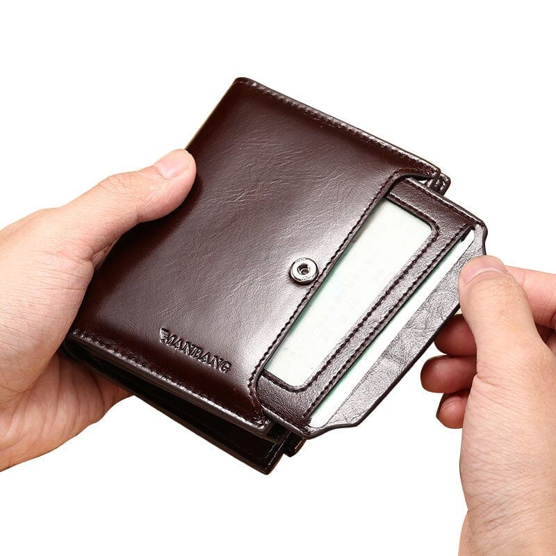 Men’s Leather Manbag Wallet