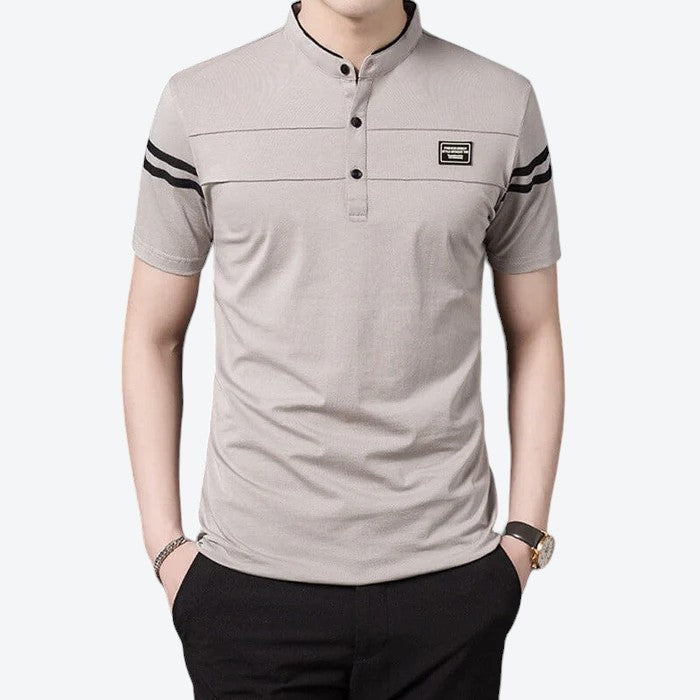 Premium Fabric Men’s Polo Shirt – Elegany