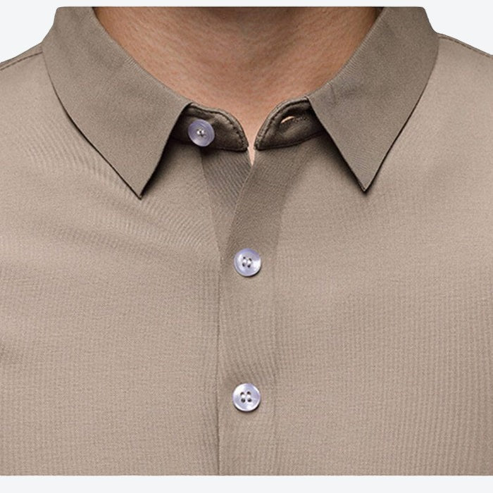 Men’s Long Sleeve Anti-Pilling Dress Shirt