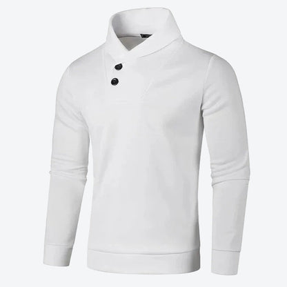 Men's High Neck Pullover Sweater