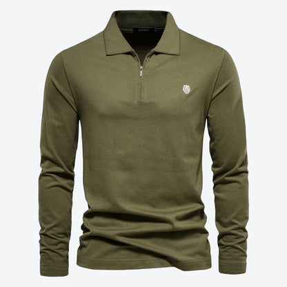 Lion Long Sleeve Polo Shirt