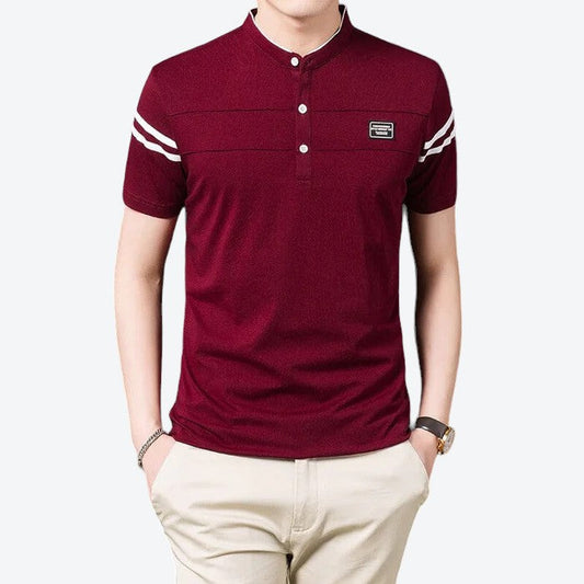 Premium Fabric Men’s Polo Shirt – Elegany