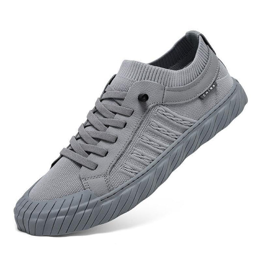 Titanium Canvas Casual Trainers