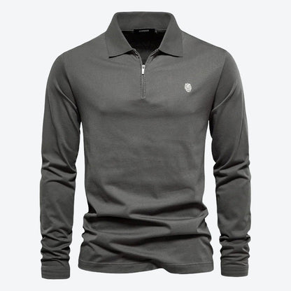 Lion Long Sleeve Polo Shirt