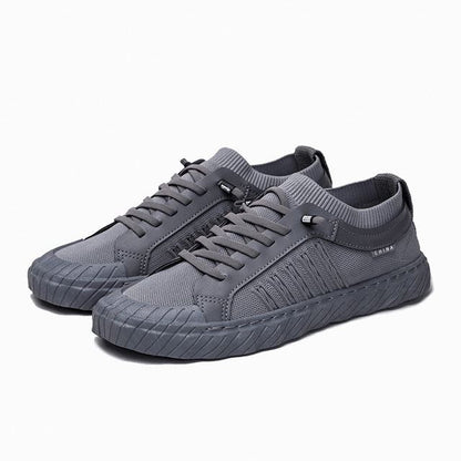 Titanium Canvas Casual Trainers