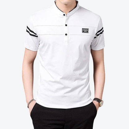 Premium Fabric Men’s Polo Shirt – Elegany