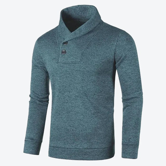 Men's High Neck Pullover Sweater