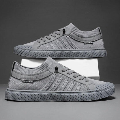 Titanium Canvas Casual Trainers